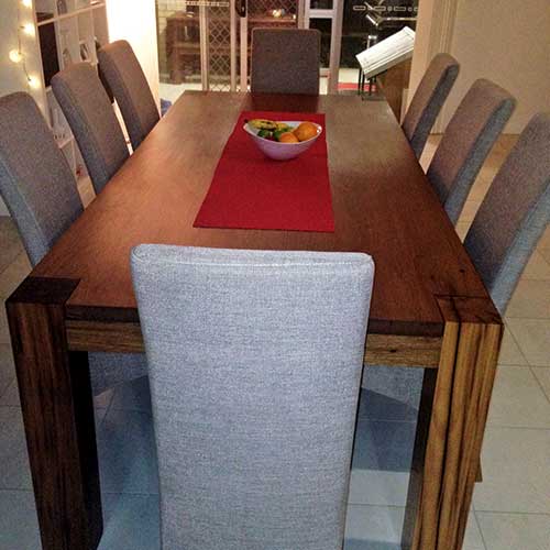 full-size dining table, handyman magazine, reader project, 