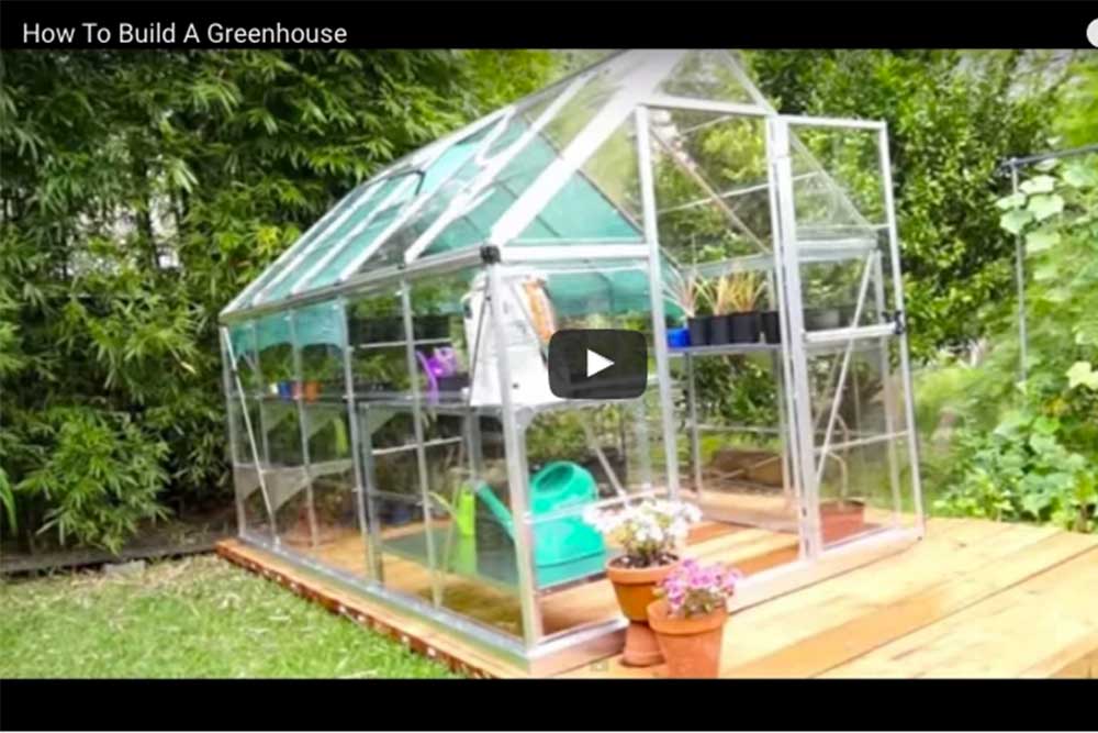 watch a video on how to build a greenhouse, handyman magazine, 